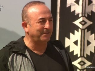 Bakan Çavuşoğlu'ndan Survivor sürprizi