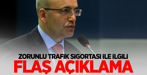 Zorunlu trafik sigortası ile ilgili flaş açıklama