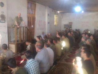 Zekai Paşa El Bab'ta minbere çıktı