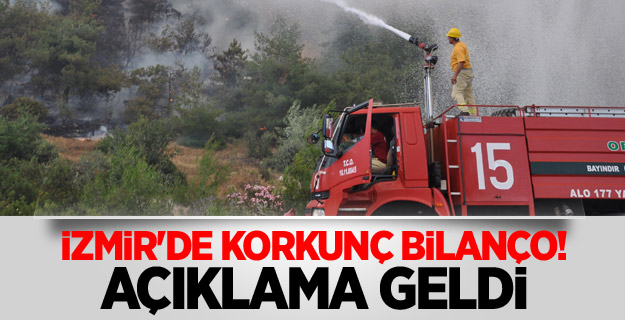 İzmir'de korkunç bilanço! Açıklama geldi