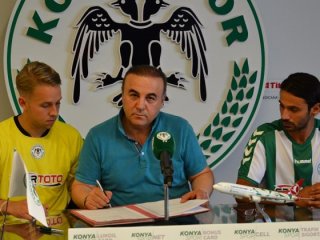 Atiker Konyaspor'dan iki imza birden!
