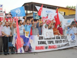 İncirlik Üssü’ne yürüdüler! Fitnenin başı ezilsin