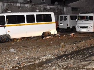 Her şey bir anda oldu! Gece yarısı dehşeti yaşadılar