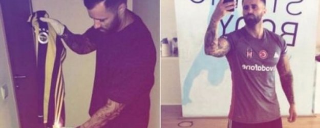 Quaresma'nın arkadaşı, F.Bahçe forması yaktı