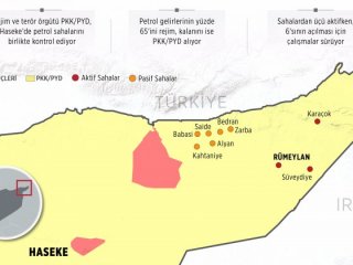 İfşa edildi! Terörist kucağında petrol kardeşliği