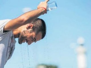 46 yılın en sıcağı...