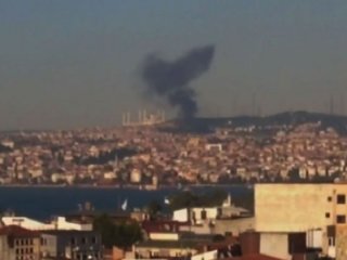 İstanbul'da korkutan yangın!