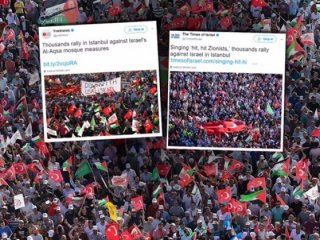 Yenikapı'daki mitingi İsrail basını böyle gördü!