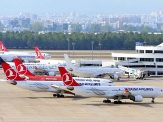 THY'nin yolcu sayısı arttı