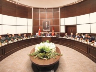 9 generalle Ankara'ya geldi