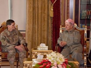 Barzani ile ABD'li komutan arasında kritik görüşme