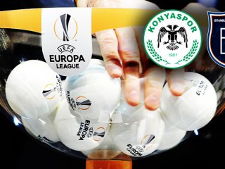Başakşehir ve Konyaspor'un grubu belli oldu!