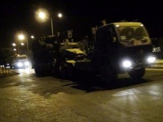 Gece yarısı sınırda büyük hareketlilik