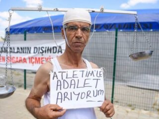 Atletle adalet arayan komik CHP'li
