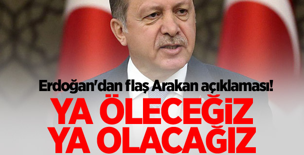 Erdoğan'dan flaş Arakan açıklaması!