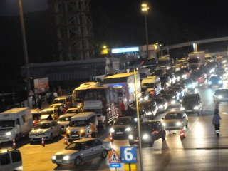 Kurban Bayramı tatilinden dönüş yolculuğu