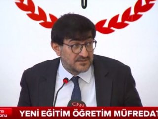 Yeni eğitim öğretim müfredatı hakkında açıklama