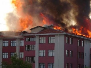 Konya'da korku dolu dakikalar!