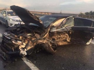 MHP Genel Başkan Yardımcısı trafik kazası geçirdi