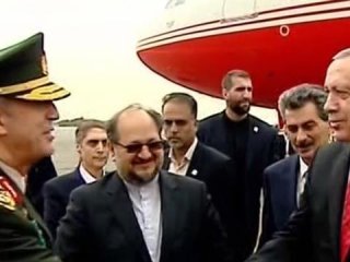 Dikkat çeken görüntü! Erdoğan'ı o karşıladı