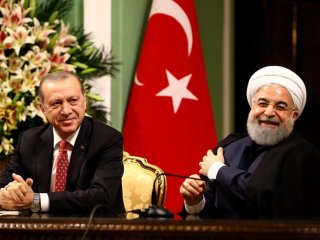 Erdoğan'ın esprisi Ruhani'ye kahkaha attırdı!