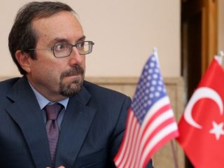 Erdoğan'ın resti sonrası ABD Büyükelçisi'nden vize açıklaması