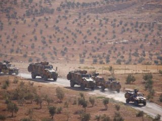 Keşif timi sivil kıyafetlerle Afrin sınır hattında