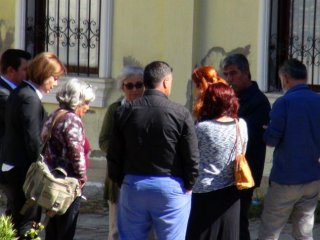 PKK'lı teröristlerin cenazesini almaya