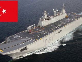 Türkiye'nin İlk uçak gemisinde yeni gelişme