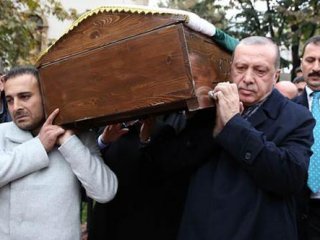 Erdoğan'dan sınıf arkadaşına son görev