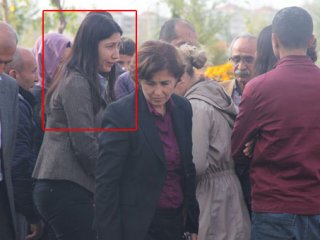 HDP Şırnak Milletvekili Birlik, PKK'lı teröristin cenazesine  katıldı