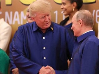 Putin ve Trump'ın ilginç görüntüsü! Tüm gözler onlardaydı..