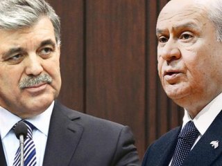 Devlet Bahçeli grup toplantısında Abdullah Gül'e yüklendi