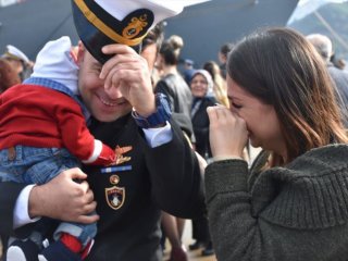 169 gün sonra böyle döndüler!