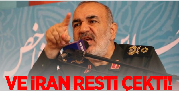 Ve İran resti çekti!