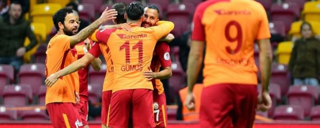 Galatasaray ilk maçta işi bitirdi