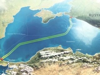TürkAkım'ın deniz geçişinin yüzde 30'u tamam