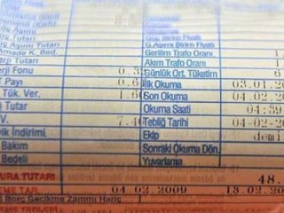 Elektrik faturası 68 TL ve üstünde olanlar dikkat!