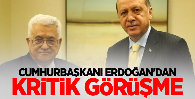 Cumhurbaşkanı Erdoğan'dan kritik görüşme