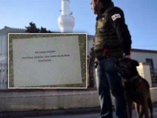 Türklere tehdit mesajları bıraktılar!