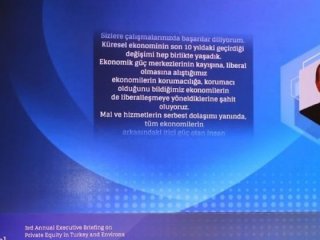 Etkinliğe Erdoğan'ın mesajı damga vurdu