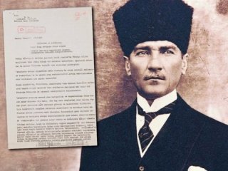 Mustafa Kemal Avrupa'ya Filistin resti çekmiş