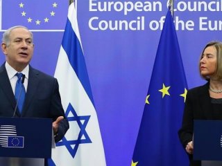 Mogherini ile Netanyahu bir araya geldi