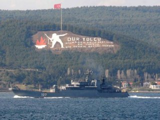 Rus savaş gemisi Akdeniz'e iniyor!