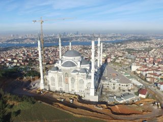 Çamlıca Camisi'nde sona yaklaşılıyor