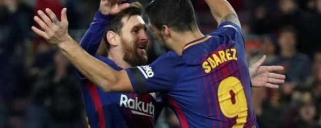 Barcelona farka koştu