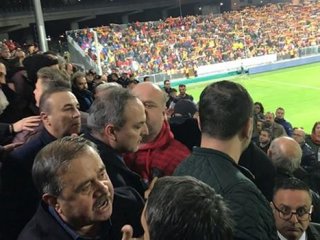Konyaspor maçı sonrası Göztepe tribününde skandal