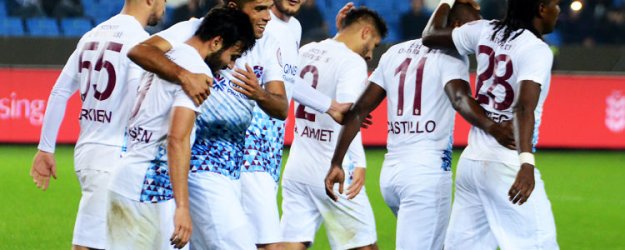 Trabzonspor'da büyük sevinç