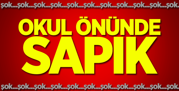 Okul önündeki sapık aranıyor