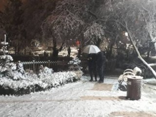 Ankara beyaza büründü!